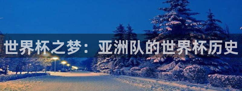 2026世界杯足球赛程时间表：世界杯之梦：亚洲队的世界杯历史